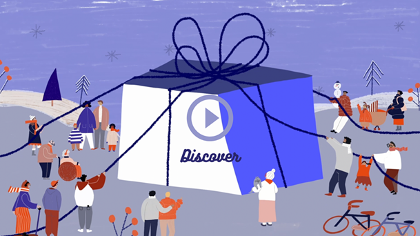 Season’s Greetings from Luxembourg with « The Greatest Gift of All », an animated film 100% made in Luxembourg.