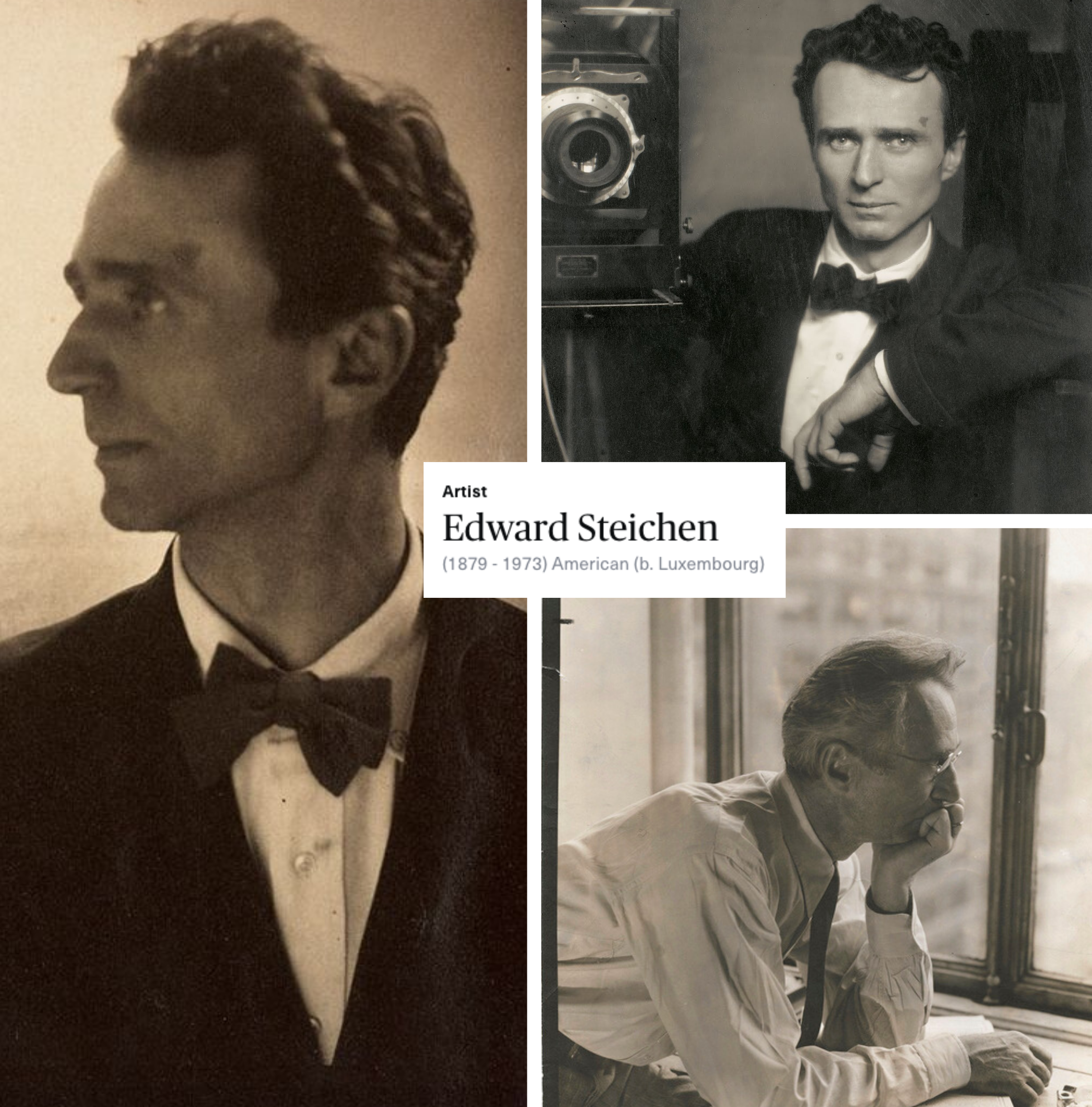 Vol. 1 Luxembourgers in the United States: Edward Steichen - Embassy of ...