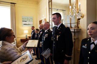 March of Diekirch award ceremony at the Luxembourg Embassy in ...